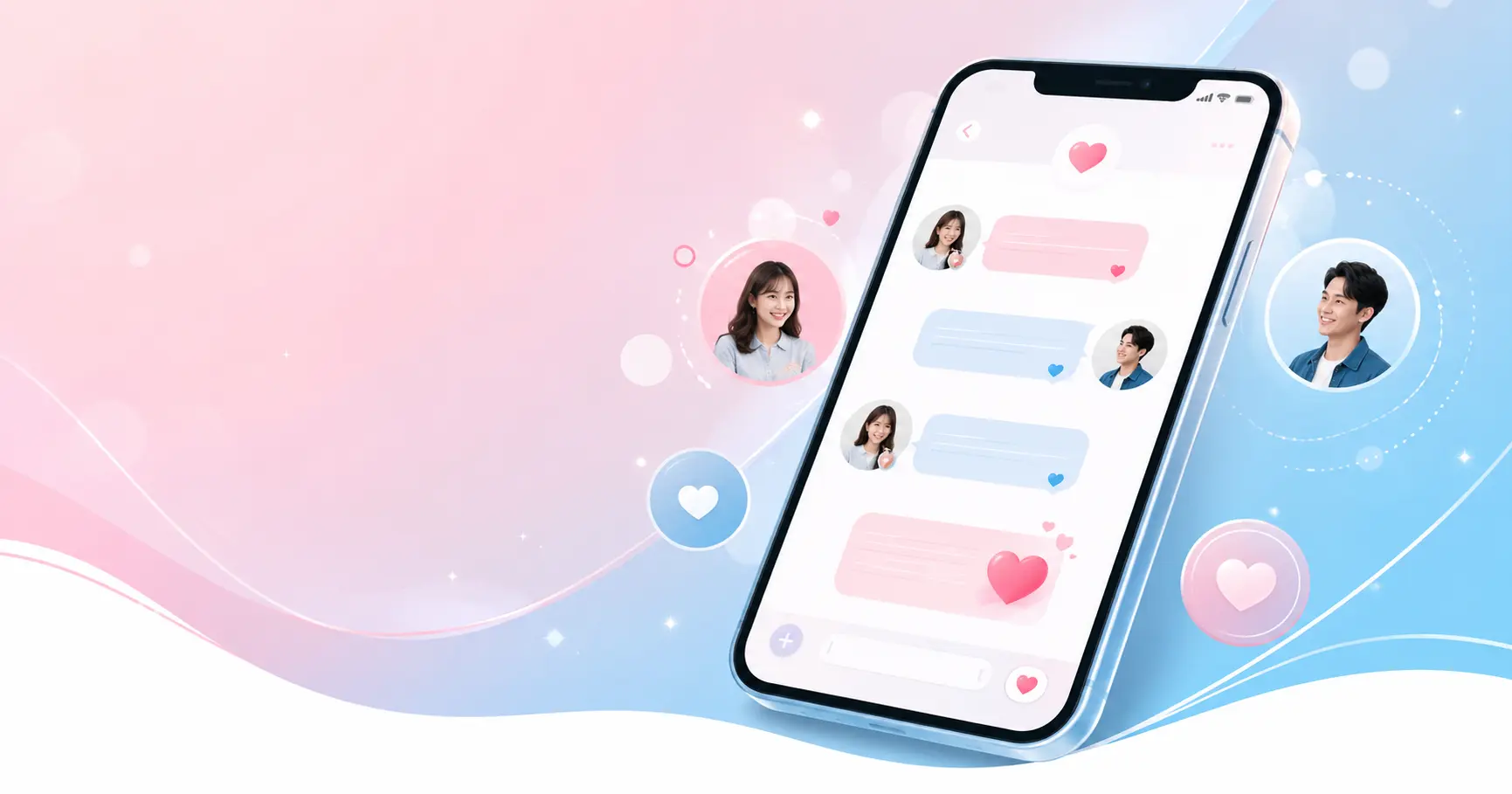 出会い系アプリおすすめランキングの比較イメージ